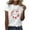 S0-Multicolor, variant on successthop Easter Shirts for Women Bunny Casual Short Sleeve Holiday T Shirts Crewneck Shirts Spring Vacation Top S