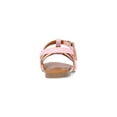 thumbnail image 3 of Wonder Nation Baby and Toddler Girls Knot Strappy Sandals, 3 of 6