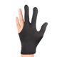 thumbnail image 2 of Guantes de billar con dedos, guantes de billar elásticos, guantes de billar de 3 dedos, guantes de billar, estándares líderes en la industria, 2 of 8