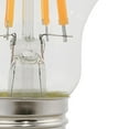thumbnail image 5 of Westinghouse Lighting 5259020 8 Watt (75 Watt Equivalent) A19 Dimmable Clear Filament LED Light Bulb, Medium Base, 6 Pack, 5 of 5