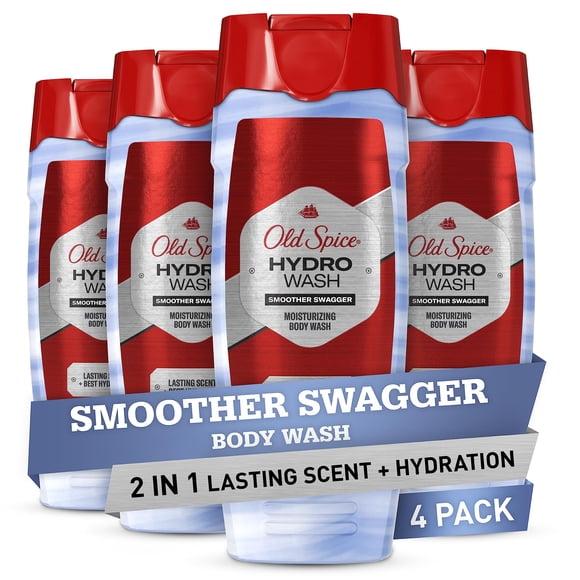 Gel de baño Old Spice Hydro 2 en 1 con aroma duradero e hidratación, 480 ml