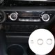 thumbnail image 5 of Ajuste de la cubierta del botón de volumen del espejo retrovisor del coche, A/C Cubierta de botón para 2015-2021 (plateada), 5 of 5