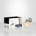 thumbnail image 3 of Xtricity Bohannon Wall Light Nickel Antique Brass Finish E26 Bulb 6'' Width, 3 of 3