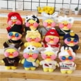 thumbnail image 2 of Precioso pato Lalafanfan Kawaii de 20 cm y 30 cm, mini peluche amarillo, DuduDuck, para regalo de Navidad., 2 of 5