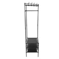 thumbnail image 4 of SWETRACE 1 Set Multi Functional Wardrobe Rack Black For Guest Room, 4 of 8