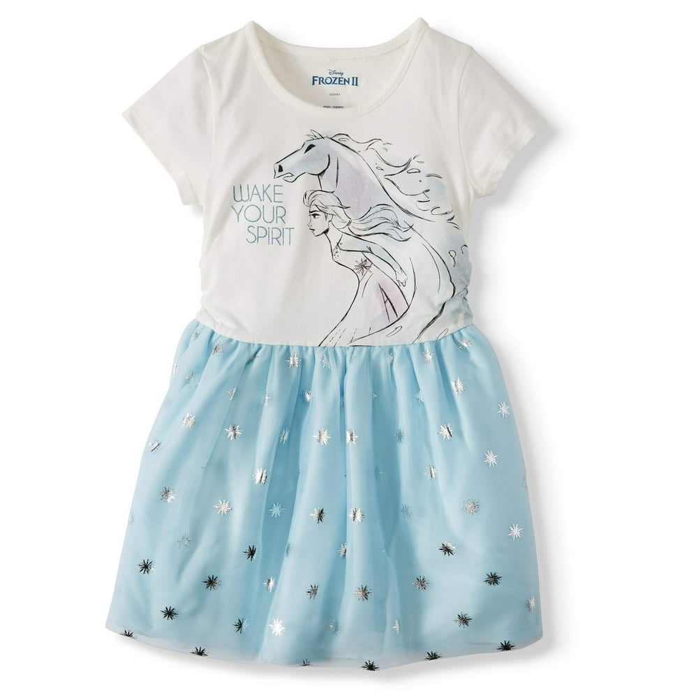 Frozen 2 - Disney Frozen 2 Elsa Tutu Dress (Little Girls) - Walmart.com - Walmart.com