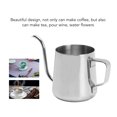 thumbnail image 4 of Hand Drip Tea Coffee Pot, Gooseneck Pour Over Coffee Pot, Stainless Steel, Uniform Extraction, Perfect for Home, Office, Cafe, Coffee Shop, Etc, 4 of 8