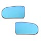 thumbnail image 4 of par de espejos retrovisores laterales con placa de respaldo y calefacción para W210, E200, E230, E260, E280, 1999-2, negro y azul, 4 of 5