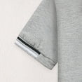 thumbnail image 5 of NIEWTR Toddler Boys Short Sleeve Polo Shirt Soft for Playdates School and Everyday（A01-Grey,15-16 Years), 5 of 7