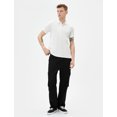 thumbnail image 2 of Slim Fit Basic Polo Neck Buttoned Short Sleeve T-Shirt, 2 of 6