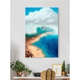 thumbnail image 2 of Face Island 20x30 Canvas -Image by Shutterstock,, 2 of 3