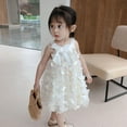 thumbnail image 4 of LOVEBAY Toddler Baby Girl Dress Summer Sleeveless Cute Dresses Girls Dress Party Dress for Girls, 4 of 9