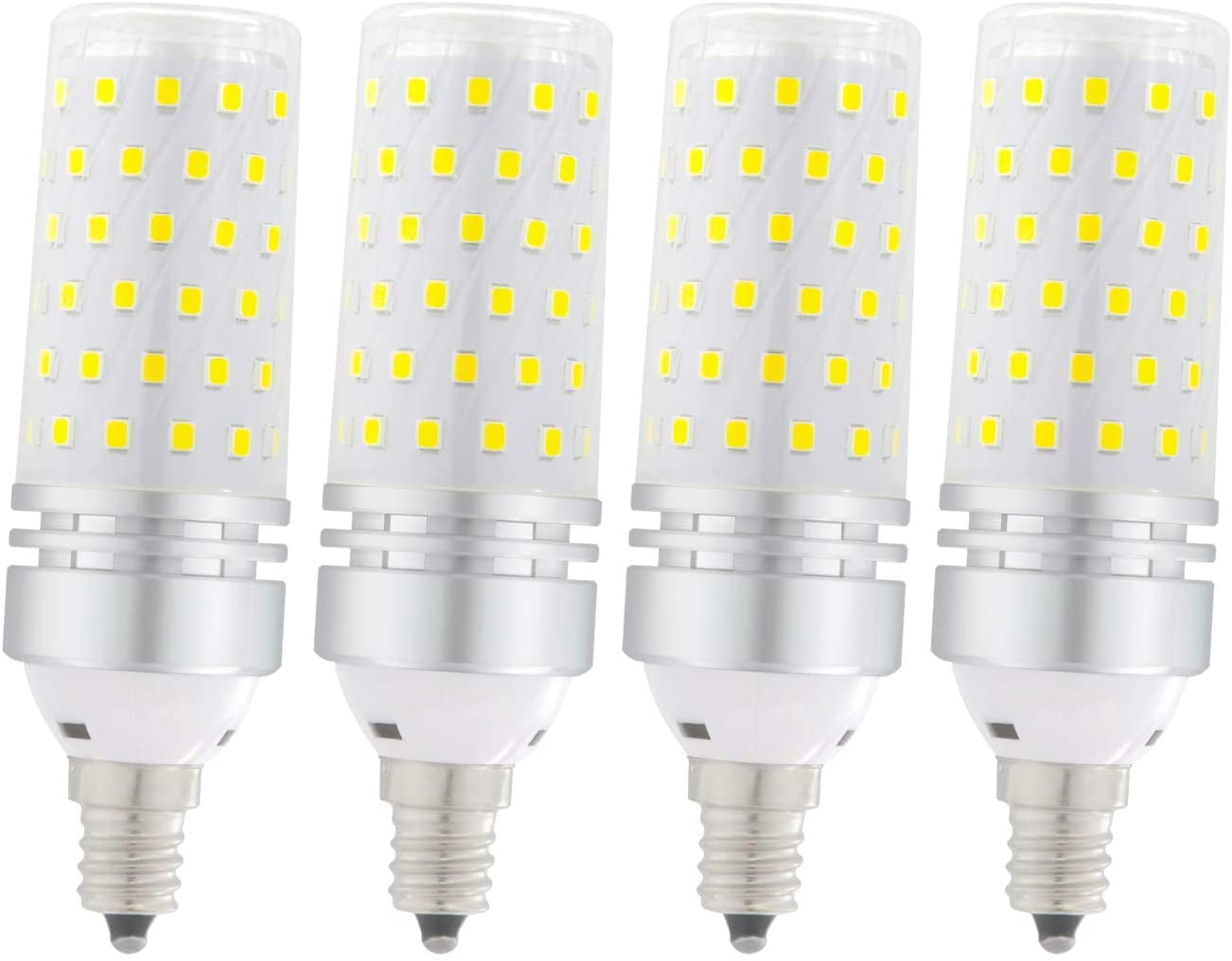STVONO LED Corn Bulbs Home Lighting 1Pack 16W Warm White 3000K LED Candelabra Light Bulbs Non-Dimmable LED Lamp for Ceiling Fan CRI80+ LED Chandelier Bulbs E12 Base 1500LM 100W Equivalent 