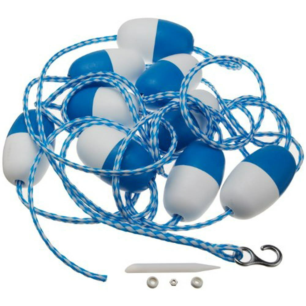Safety Float Lines with 9 Floats for 30Feet Pool
