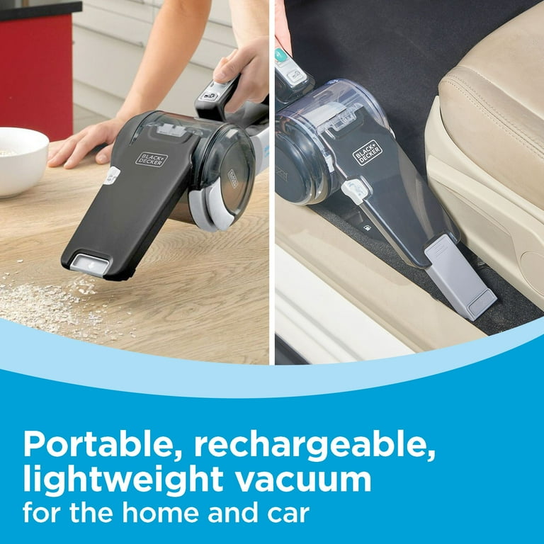 BLACK+DECKER Dustbuster Pivot Cordless Handheld Vacuum, BDH2000PL