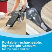 BLACK+DECKER dustbuster Pivot Cordless Handheld Vacuum, for Home & Car, with Pivoting Wide Mouth Nozzle, BDH2000PL, Black