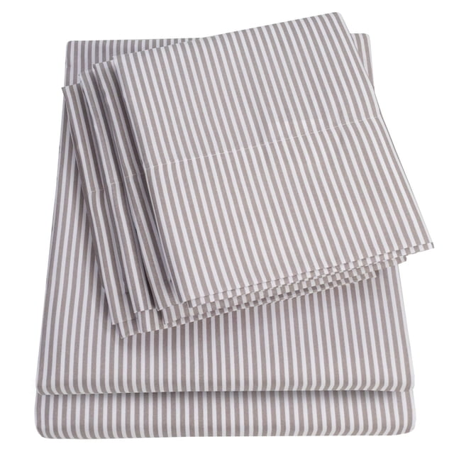 Sábanas Sweet Home Collection 1500 Supreme Full Grey