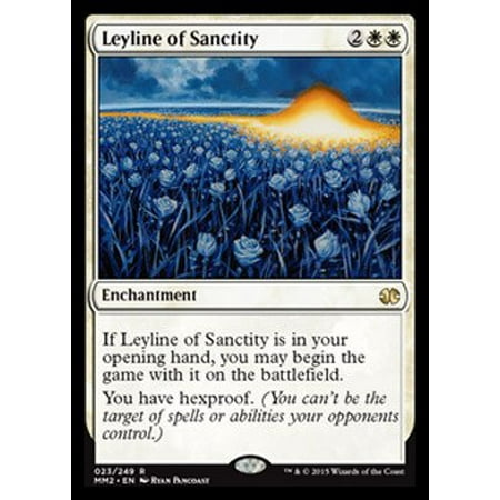 - Leyline of Sanctity (023/249) - Modern Masters 2015, A single individual card from the Magic: the Gathering (MTG) trading and collectible card game (TCG/CCG). By Magic: the (Best Cards In Modern Mtg)