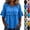 #03 Blue, variant on Womens Linen Tops Summer Casual Short Sleeve V Neck Shirts Fringe Retro Cotton Linen Blouses Raw Hem Beach Clothes,XL,Purple