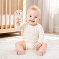thumbnail image 5 of Plumora Organic Cotton Rattle Teether Set - Soft Stuffed Animal Toys, Hanging for Car Seat and Stroller, Gentle Rattle, Crib Accessory, Safe, 5 of 5