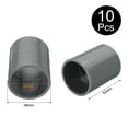 thumbnail image 2 of Uxcell 10 Pcs Adaptador de Acoplamiento de Tubería 1.2" Socket x Socket Gris, 2 of 6