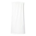 thumbnail image 6 of Awdenio Summer Womens Skirts and Dresses Clearance Fashion Women's Bath Towel Solid Color Tube Top Bath Towel Beach Skirt, 6 of 7