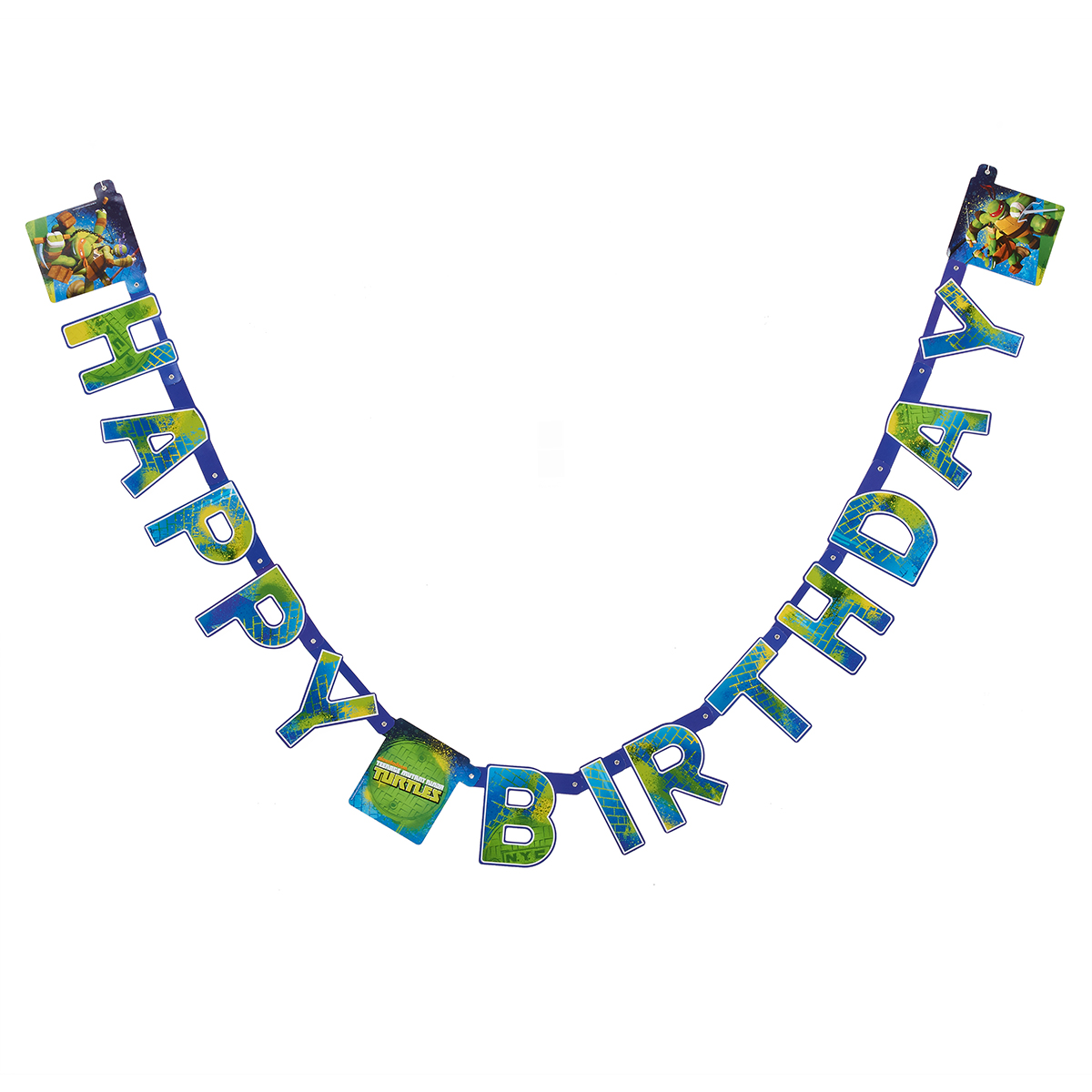 Teenage Mutant Ninja Turtles Birthday Party Banner, Party Supplies - image 1 of 2