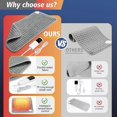 thumbnail image 4 of Heating pad, Electric Heat Pad for Pain Relief -9 Heating Levels, 4 Gears Timer- Fast Heating & Machine Washable-12 x24 in Grey, 4 of 5