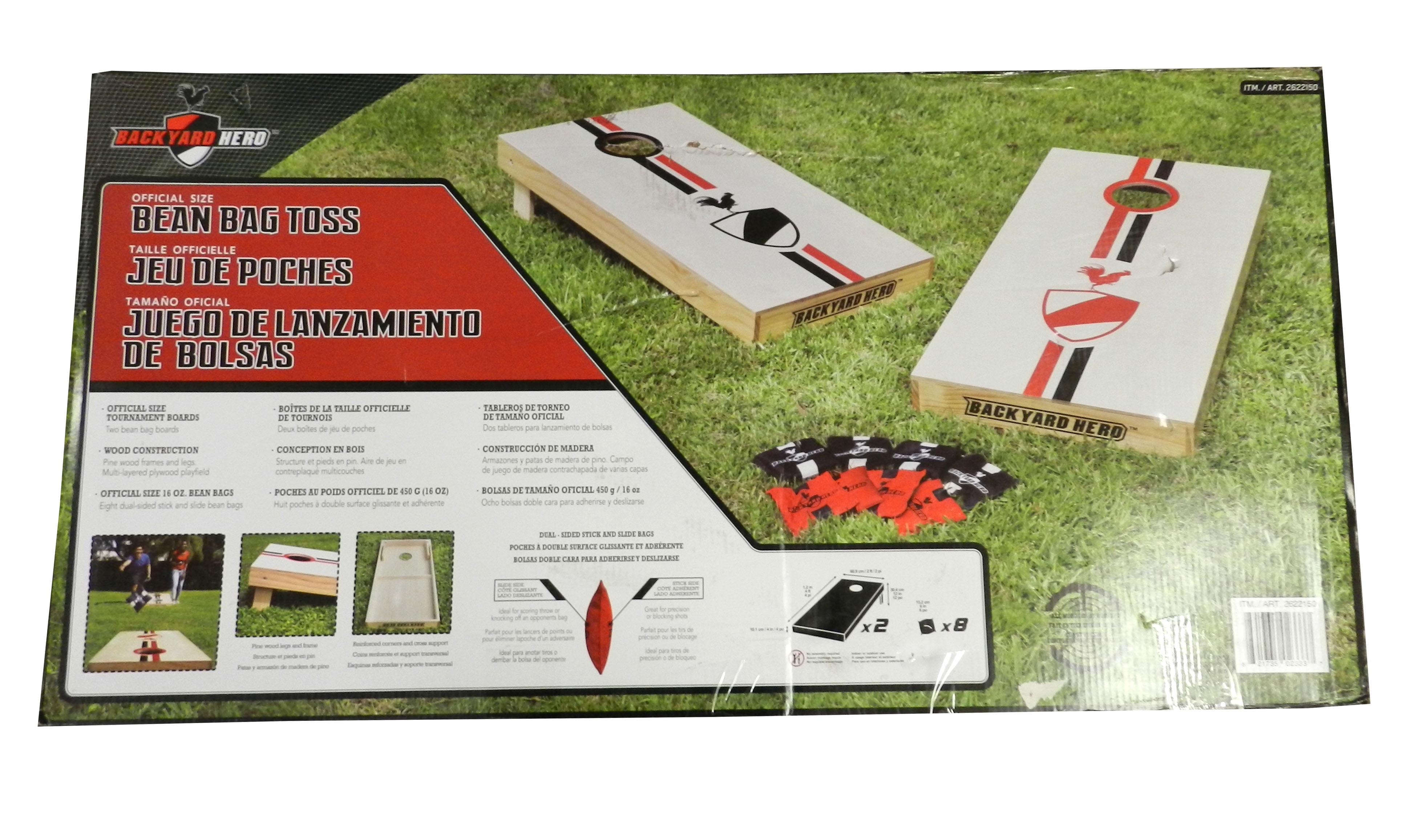 Backyard Hero Bean Bag Toss Official Set