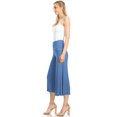 thumbnail image 4 of Made by Johnny Women's Knit Culottes Pants XS DENIM, 4 of 6