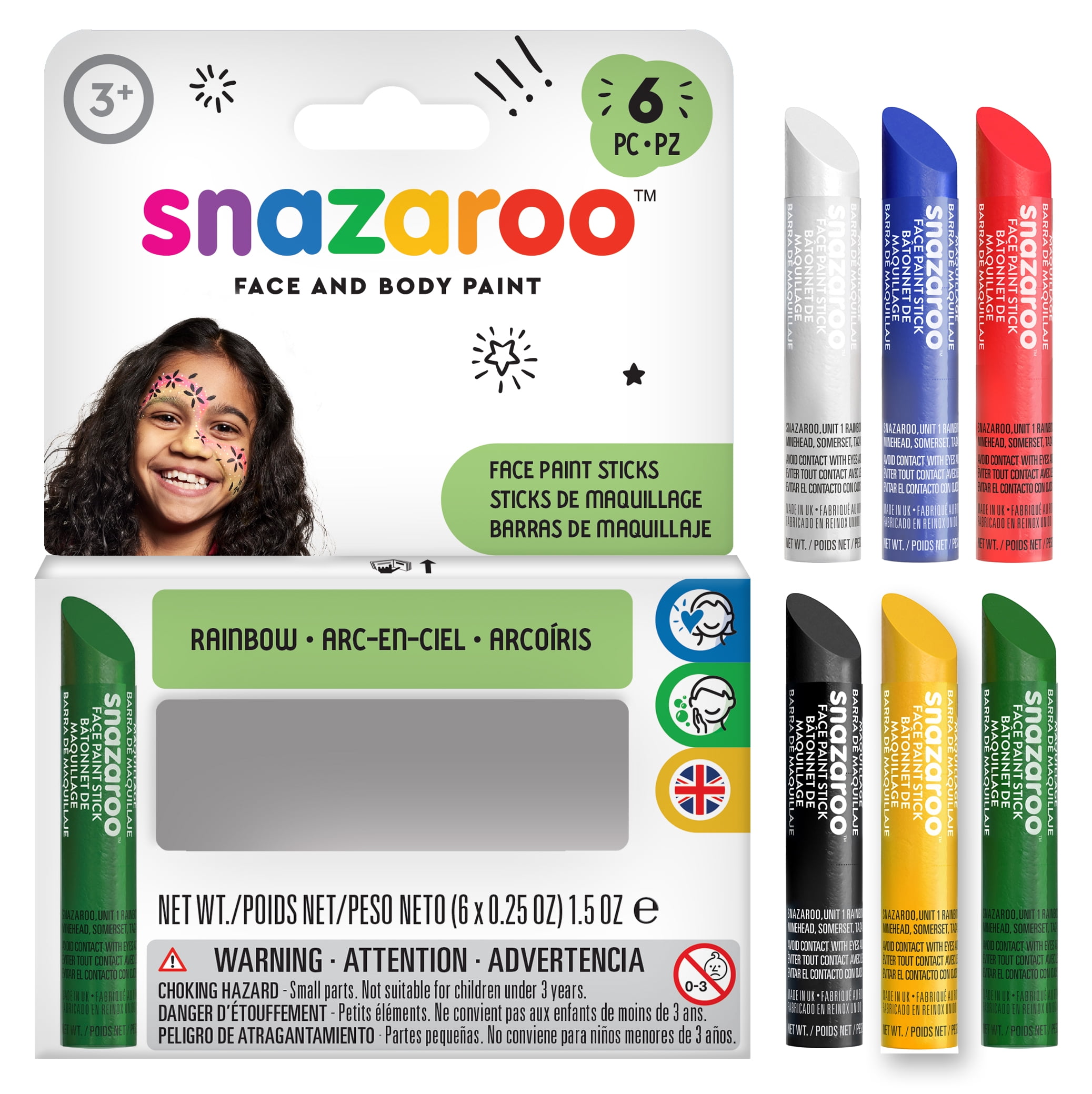 Face Painting Sticks- Rainbow