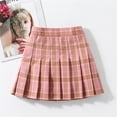 thumbnail image 2 of Hifoo Girls A-Line Skirt Kids Pleated School Skirt Casual Tutu Skirt Toddler Girls Children Fashion Skirt Breathable Baby Clothing, 2 of 3