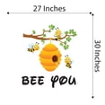 thumbnail image 4 of Children Bee you Cute Animal Wall Decal Decoration Bee you Inspirational Quote Vinyl Wall Decal Lasts Years and Easily Removable - Size: 27 In(W) x 30 In(H), 4 of 5