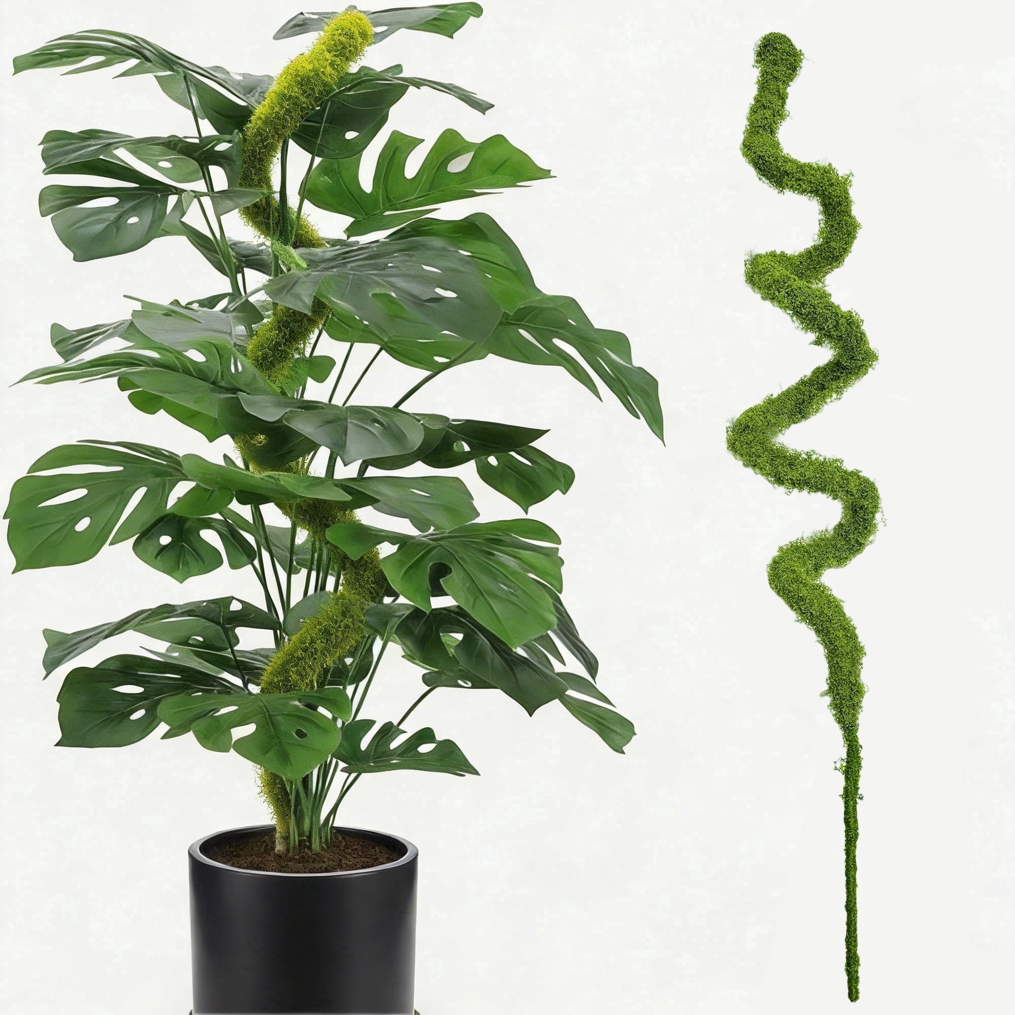 Moss Pole,2 Pack 28 Inch Monstera Plant Support, Upgraded 7mm