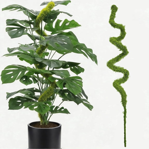 FSZNKJ 50-Inch Moss Pole – Foldable Plant Support Stake for Indoor Gardening, Climbing Plants, Monstera & Green Plant Support