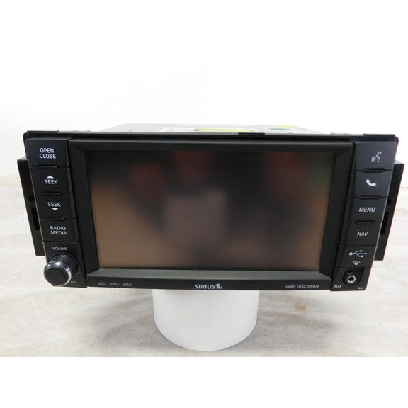 Pre-Owned 11-13 Chrysler 200 CD Player Navigation Radio w/ Display Screen RHR OEM LKQ - Verify Specific Vehicle Fitment In Description - (Good)