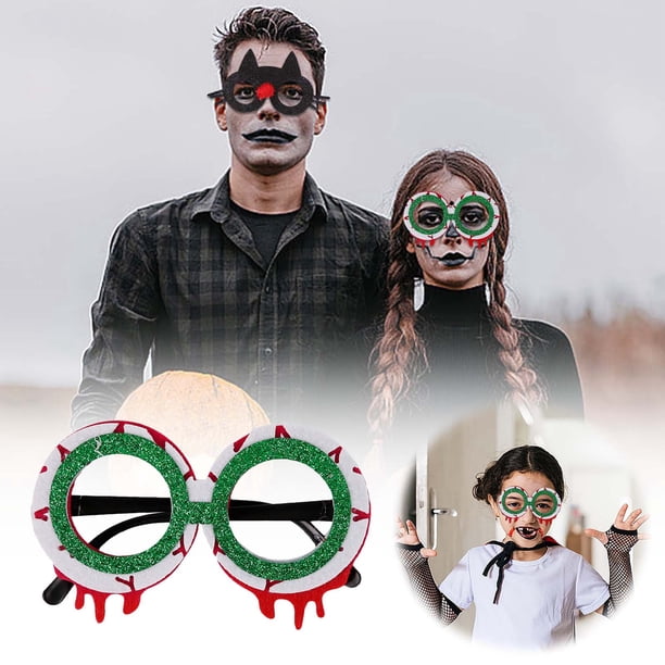Gafas De Halloween Para Niños Fiesta De Halloween Gafas De Plástico Para Fiestas Gafas Brillantes Fotos De Halloween Accesorios Para Fotomatón