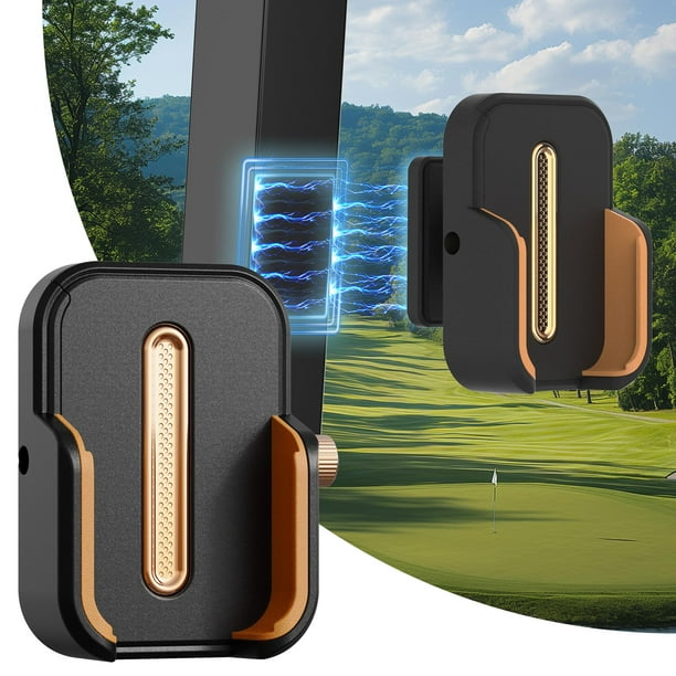Soporte magnético para carrito de golf GOLFCOZER, totalmente metálico