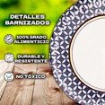 thumbnail image 5 of 24 Pz Plato Desechable De Cartón Decorativo Premium Talavera 9 pulgadas, 5 of 5