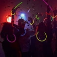 thumbnail image 5 of 100 barras fluorescentes, 5 colores diferentes, pulseras luminosas de neón para carnaval, fiesta, cumpleaños, 5 of 5