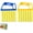 Blue+yellow, variant on 7 Finger Blind Cleaner Duster Tool, Washable Microfiber Window Blinds Cleaning Brush for Venetian, Wood Shutters, Air Conditioner Vents, and Car Detailing (Blue+Yellow)