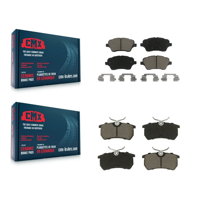 CMX Front Rear Ceramic Brake Pads Kit for Car 2014-2019 Ford Fiesta ST KCX-100291