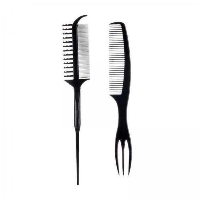 2x Peine De Cola De Peluquería Peine Para Peinar El Cabello Para Hombres Todo Tipo De Cabello Salón