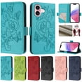 thumbnail image 3 of For iPhone 16E 2025 PU Leather Phone Case with Credit Card Slot Magnetic Wallet Case, 3 of 11