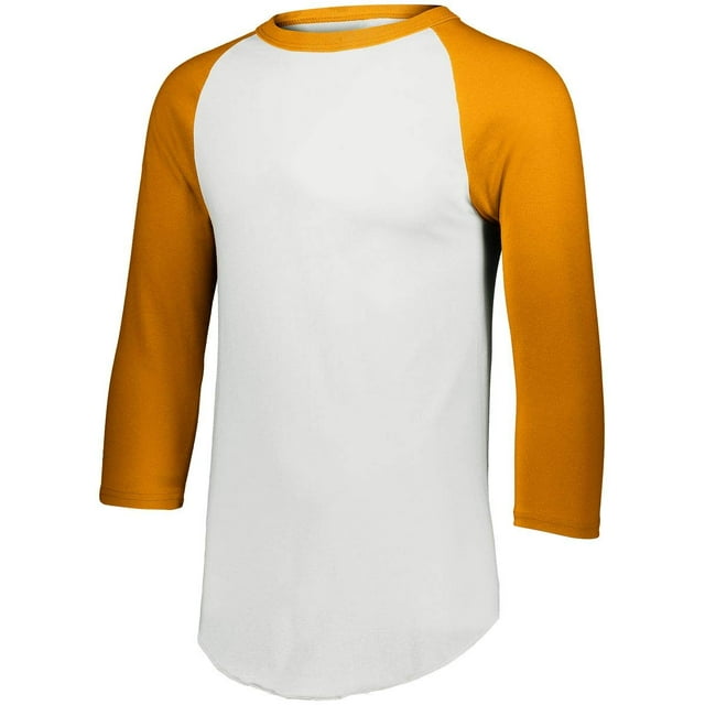 Augusta Sportswear Hommes Baseball Jersey 2.0, m, Or Blanc