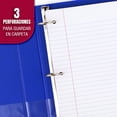 thumbnail image 3 of Mead Loose Leaf Paper, Filler Paper, Wide Ruled, 200 Sheets, 10-1/2" x 8", 3 Hole Punched, 3 Pack (73183) Mead NA, 3 of 5