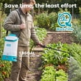 thumbnail image 7 of Garden Sprayer, Lawn Sprayer 1.85 Gallon Battery Powered 0-60 PSI - 12V 2Ah Rechargeable, Wide Mouth Lid, Adjustable Strap for Weeding & Lawn Care, 7 of 7