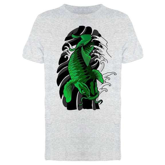 Koi Fish Tattoo Art Tee Men's -Image by Shutterstock