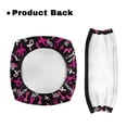 thumbnail image 3 of HELLHERO Walker Covers Pink and black Seat and Backrest Covers and Elderly Adults Breathable Waterproof for Seniors Men Women, 3 of 7
