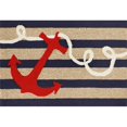 thumbnail image 1 of Liora Manne FTP12140033 Frontporch 1400-33 Anchor Navy 20 x 30 In. Area Rugs, 1 of 1